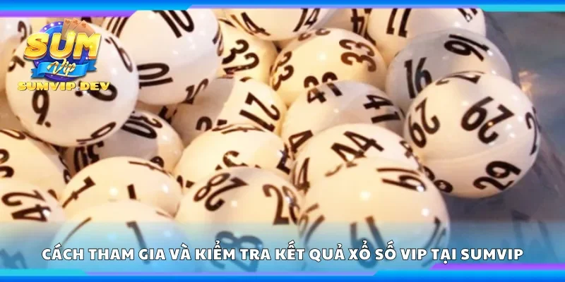 Cách tham gia và kiểm tra kết quả xổ số vip tại Sumvip