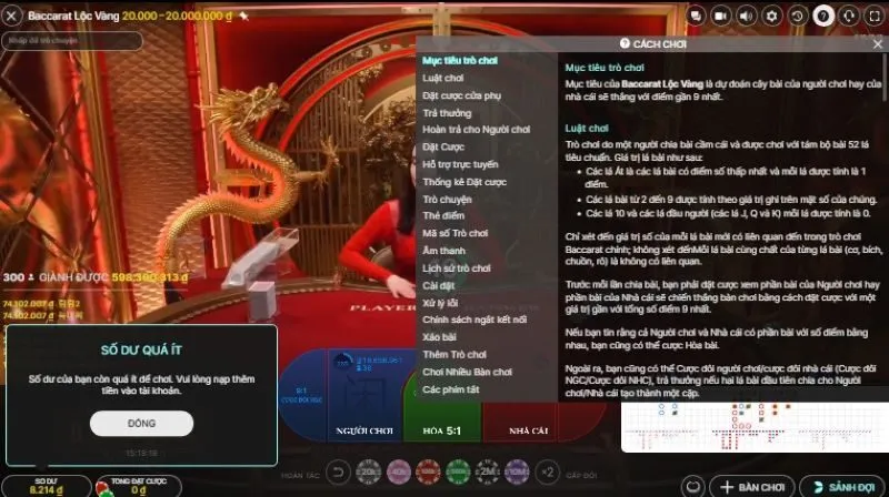 Các mẹo chơi Baccarat cực hay tại Sumvip 